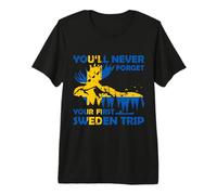 Trip SCHWEDEN Fahne Flagge ELCH SCHWEDEN Premium T-Shirt