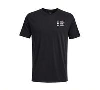 Triple Stack Herren Kurzarm-T-Shirt Schwarz