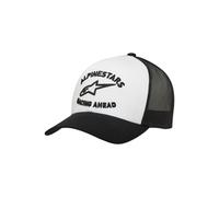 Alpinestars Trucker-Kappe Triple Weiß/Schwarz/Weiß Einheitsgröße