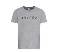 Triple2 TUUR Een Crosswalk Logo T-Shirt Herren XL Jet Black Melange
