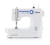 Tristar Nähmaschine, Einstiegsmodell für Anfänger, 10 Stichmuster, Freiarmfunktion, Doppelnadel, Einfaches Einfädeln, Leichtes Design, Nicht für dicke Stoffe, ab 12 Jahren, SM-6000