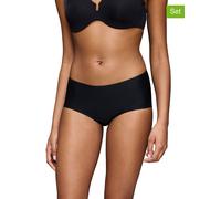 Panty TRIUMPH "Body Make-Up Illusion", Damen, Gr. 44, schwarz, Microtouch, Obermaterial: 80% Polyamid, 20% Polyester, körpernah, Unterhosen, nahtlos, Microfaser, weicher Bund, geprägtes Logo (20593512