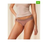 Triumph 2er-Set: Slips in Altrosa - Größe XL | Damen Unterteile