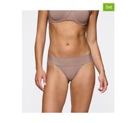 Triumph 2er-Set: Strings in Beige - Größe 40 | Damen Unterteile