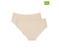 Triumph Midi-Slip Sense of Modal – 2er-Pack, Beige, Größe M
