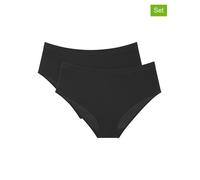 TRIUMPH SENSE OF MODAL MINI 2P Damenslip, schwarz, größe L