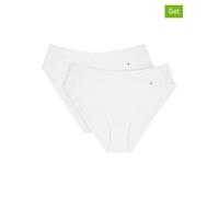 Triumph 2er-Set: Taillenslips "Smart Micro" in Weiß - Größe 44-50 | Damen Unterteile