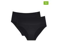 Triumph 2er-Set: Taillenslips "Soft Sculpt" in Schwarz - Größe 38 | Damen Unterteile