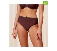 Triumph 2er-Set: Taillenstrings in Bordeaux - Größe XS | Damen Unterteile