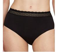 Triumph Damen Feel Of Modal Midi 2p Unterw sche, Schwarz, XL EU