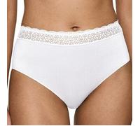 Slip TRIUMPH "Feel of Modal Midi 2P", Damen, Gr. XL, weiß, Obermaterial: 87% Modal, 13% Elasthan, Unterhosen, sehr weich (95755725-XL) weiß