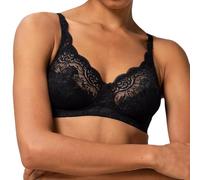 Triumph Bralette-BH Amourette 300 N, aus leichter, floraler Spitze 95, Cup D schwarz Damen BHs ohne Bügel Damenwäsche 95, Cup D schwarz