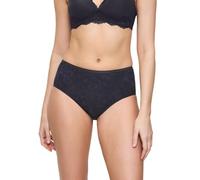Maxislip TRIUMPH "Amourette Charm T", Damen, Gr. 38, ink gray, Microtouch, Obermaterial: 76% Polyamid, 22% Elasthan, 2% Modal, Unterhosen, Strech-Spitze, hohe Abdeckung (42941332-38) ink gray