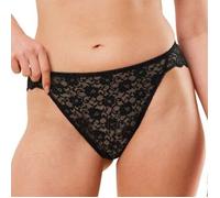 Slip TRIUMPH "Amourette Highleg Tai" Gr. 38, schwarz (black) Damen Unterhosen (36152349-38) black