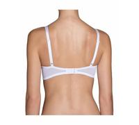Bügel-BH TRIUMPH "Amourette Spotlight WHP X", Damen, Gr. 90, Cup A, weiß, Microtouch, Obermaterial: 49% Polyamid, 34% Polyester, 17% Elasthan, unifarben, BHs Bügel-BH, florales Spitzen-Design, leichte