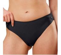 Tai-Slip TRIUMPH "Amourette", Damen, Gr. 46, schwarz, Microtouch, Obermaterial: 83% Polyamid, 17% Elasthan, körpernah, Unterhosen Tai-Slip, mit Stretch-Spitze, Microfaser, weich, flache Nähte (9941264