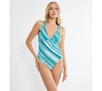 Triumph - Badeanzug mit gefütterten Cups - Blau 38C - Summer Mix & Match - Bademode für Frauen
