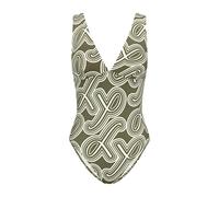 Triumph Flex Smart Summer OP 05 pt, One Piece Swimsuit Damen, Mehrfarbig (Green - Light Combination), 4