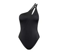 Badeanzug TRIUMPH "Midnight Swim OP", Damen, Gr. 36, Cup D, schwarz, Microfaser, Obermaterial: 82% Polyamid, 18% Elasthan, modisch, Badeanzüge, schimmernder Stoff (23793968-36) schwarz