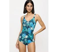 Triumph - Badeanzug mit gefütterten Cups - Blue light 040 - Summer Fleur - Bademode für Frauen