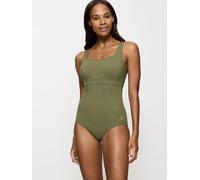 Triumph Badeanzug "Summer Twist" in Khaki - Größe 38D-Cup | Damen Bademode