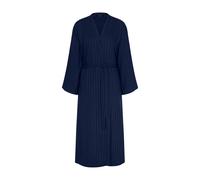 Triumph - Bademantel - Blau 44/46 - Amourette Jacquard - Homewear für Frauen