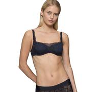 Balconnet-BH TRIUMPH "Body Make-Up Illusion Lace Balconette" Gr. 75, Cup D, schwarz Damen BHs (23800738-75) schwarz