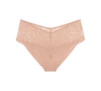 Slip TRIUMPH "Pretty Micro Maxi01", Damen, Gr. XL, beige (neutral beige), Microfaser, Obermaterial: 61% Polyamid, 39% Elasthan, Unterhosen Slip, nahtlos (93273436-XL) neutral beige