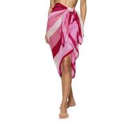 Triumph Beach MyWear Pareo 02, Swimwear Cover Up Damen, Mehrfarbig (Red - Light Combination), Einheitsgröße