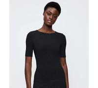Triumph - Kurzarm Top - Schwarz L - Beauty Layers - Homewear für Frauen
