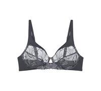 Triumph - BH ohne Bügel - Slate Gray 80B - Wild Iris Florale - Unterwäsche für Frauen