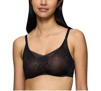 Bügelloser BH TRIUMPH "Shape Smart Ellipse P", Damen, Gr. 3, N-Gr, schwarz, Microtouch, Obermaterial: 48% Polyamid, 27% Polyester, 25% Elasthan, feminin, BHs, glättend und schmeichelnd (97191468-3) sc