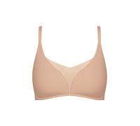 Schalen-BH TRIUMPH "Shape Smart P" Gr. 5, N-Gr, beige (neutral beige) Damen BHs ohne Bügel mit Mesh-Einsätzen, bügelloser BH (12842858-5)