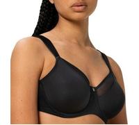 Triumph Minimizer-BH True Shape Sensation W01, mit Komfortbügel 95, Cup F schwarz Damen Bügel-BHs BHs Damenwäsche 95, Cup F schwarz
