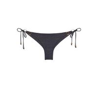Bikini-Hose TRIUMPH "Summer Sunset Brazilian", Damen, Gr. 44, N-Gr, schwarz, Glitzergarne;Microfaser, Obermaterial: 70% Polyamid, 16% metallisierte Fasern, 14% Elasthan, Badehosen Bikini-Hose, verstel