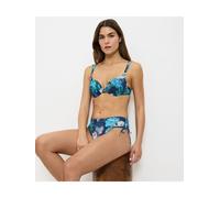 Triumph Bikini-Oberteil "Summer Fleur" in Türkis - Größe 40C-Cup | Damen Bademode