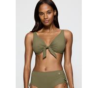Triumph Bikini-Oberteil "Summer Twist" in Khaki - Größe 44C-Cup | Damen Bademode