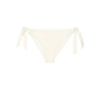 Bikini-Hose TRIUMPH "Summer Dune Tai", Damen, Gr. 42, N-Gr, weiß (beige), Microfaser, Obermaterial: 83% Polyamid, 17% Elasthan, Badehosen Bikini-Hose, mit Wellenstruktur (57351507-42) beige