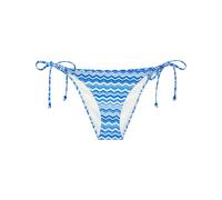 Bikini-Hose TRIUMPH "Mix & Match Summer Tai pt", Damen, Gr. 46, N-Gr, blau (blau, light combination), Microfaser, Obermaterial: 77% Polyamid, 23% Elasthan, Badehosen Bikini-Hose, verspielt und farbenf