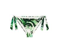 Bikini-Hose TRIUMPH "Summer Palm Tai", Damen, Gr. 38, N-Gr, grün combination, Microfaser, Obermaterial: 55% Polyamid, 45% Elasthan, Badehosen Bikini-Hose, weich und formend (81745760-38) grün combinat