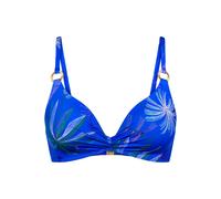 Triumph - Bikini Top gefüttert mit Bügel - Blau 36D - Summer Tropics - Bademode für Frauen