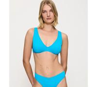 Triumph - Bikini Top gefüttert mit Bügel - Blau 38D - Summer Mix & Match - Bademode für Frauen