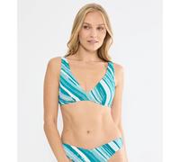 Triumph - Bikini Top gefüttert mit Bügel - Blau 38E - Summer Mix & Match - Bademode für Frauen