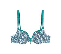 Triumph - Bikini Top gefüttert mit Bügel - Blau 40C - Amalia - Bademode für Frauen