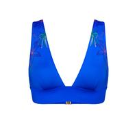 Triumph - Bikini Top gefüttert mit Bügel - Blau 40C - Summer Tropics - Bademode für Frauen