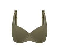Triumph - Bikini Top gefüttert mit Bügel - Dark Green 40B - Summer Twist - Bademode für Frauen