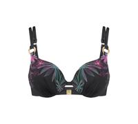 Triumph - Bikini Top gefüttert mit Bügel - Grau 44E - Summer Tropics - Bademode für Frauen