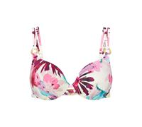 Triumph Summer Fleur WP, Bikini Top Damen, Mehrfarbig (Pink - Dark Combination), 46