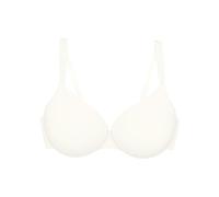 Minimizer-BH TRIUMPH "Body Make-Up Illusion Curve", Damen, Gr. 90, Cup D, ecru weiß, Microtouch, Obermaterial: 81% Polyamid, 19% Elasthan, Basic, BHs Minimizer-BH, verkleinert die Brust optisch, breit