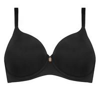 Triumph Body Make-Up Essentials T-Shirt-BH atmungsaktiv - Damen - schwarz in Größe 90 B